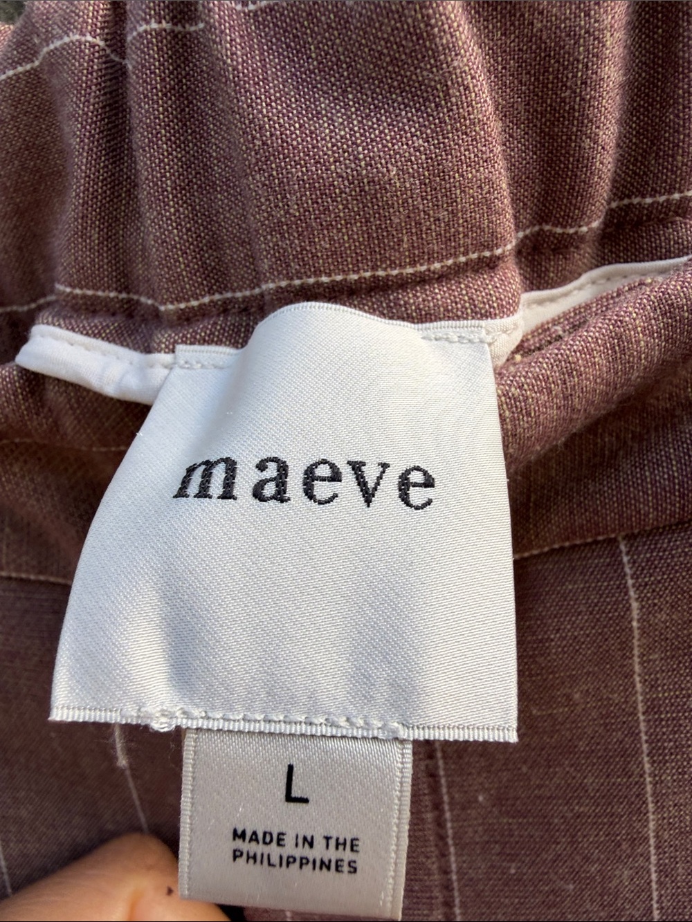 Anthropologie Maeve The Avery Pleated Wide-Leg Trousers Size: L - Picture 3 of 11
